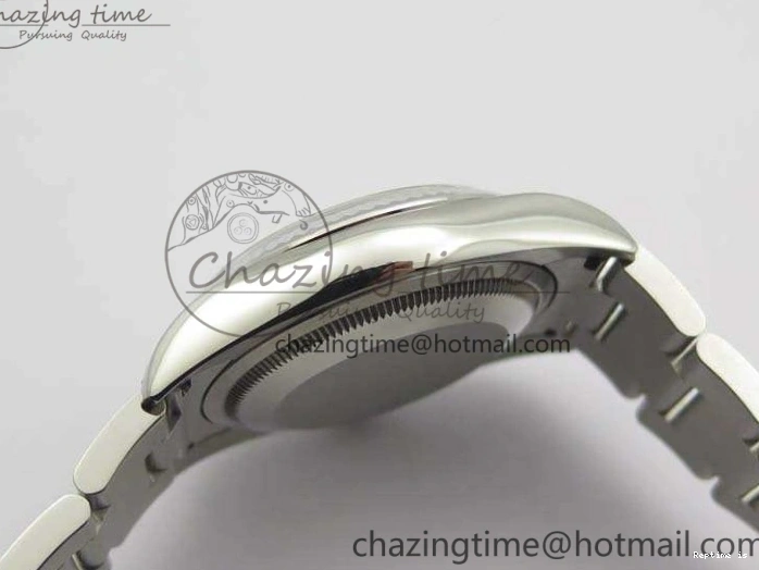 0101 Datejust 116234 36mm DJF 1:1 Best Edition Fluted Bezel Black Com Diam Dial On SS Oyster Bracelet SA Breathable 3523